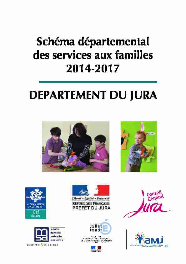 Schéma départemental des services aux familles 2014-2017