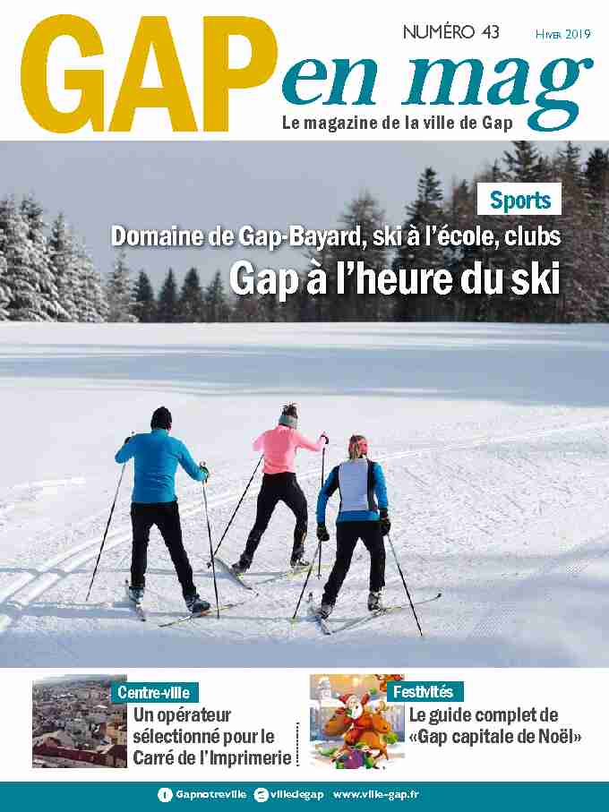 Gap à lheure du ski