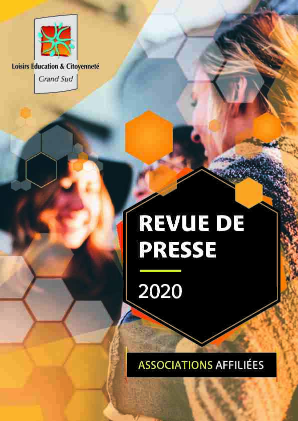 REVUE DE PRESSE 2020