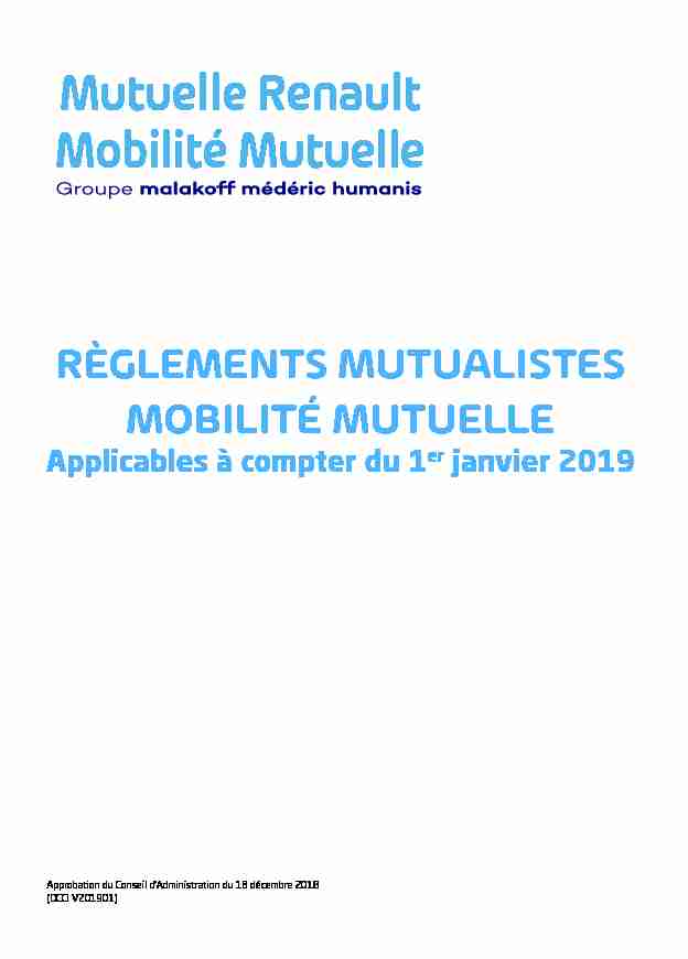 Mutuelle Renault Mobilité Mutuelle