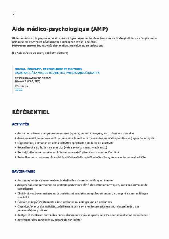 pdf Searches related to diplome d etat d aide medico psychologique
