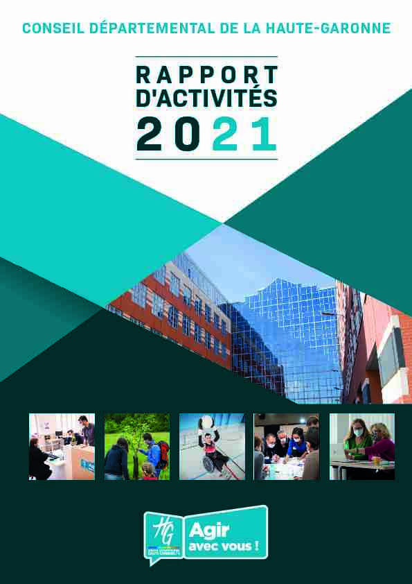 rapport dactivités - 2021