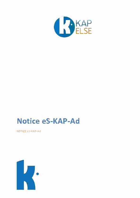 [PDF] Notice eS-KAP-Ad