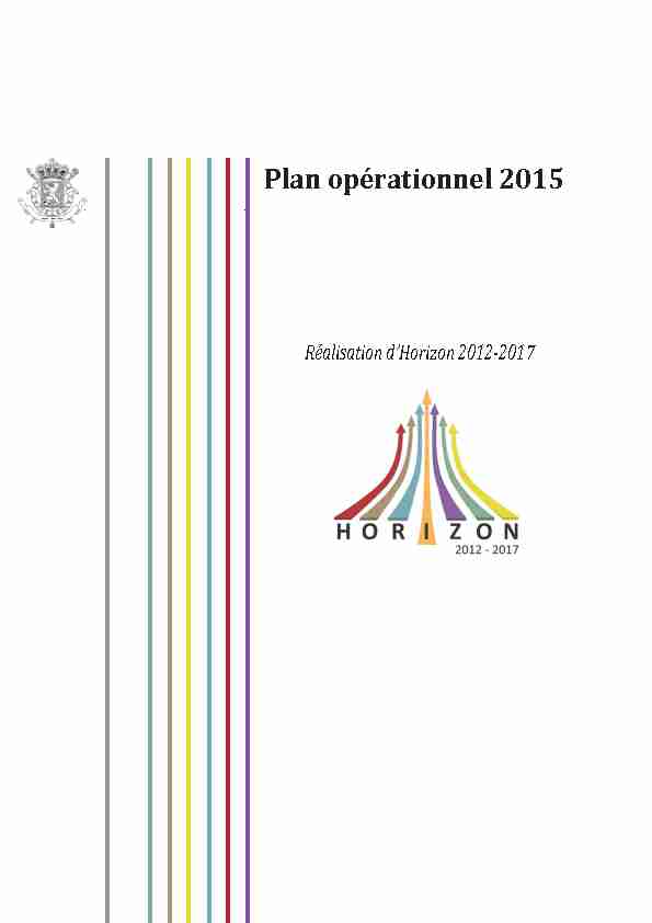 Plan opérationnel 2015