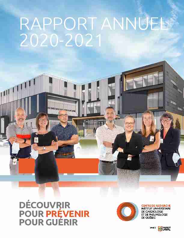 RAPPORT ANNUEL 2020-2021