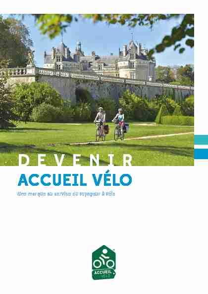 DEVENIR - France Vélo Tourisme