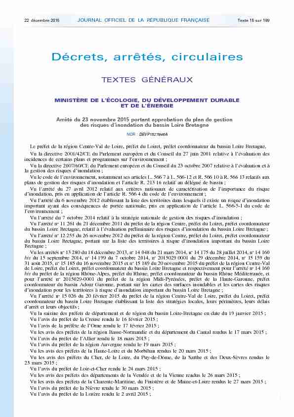 Journal officiel de la République française - N° 296 du 22 décembre