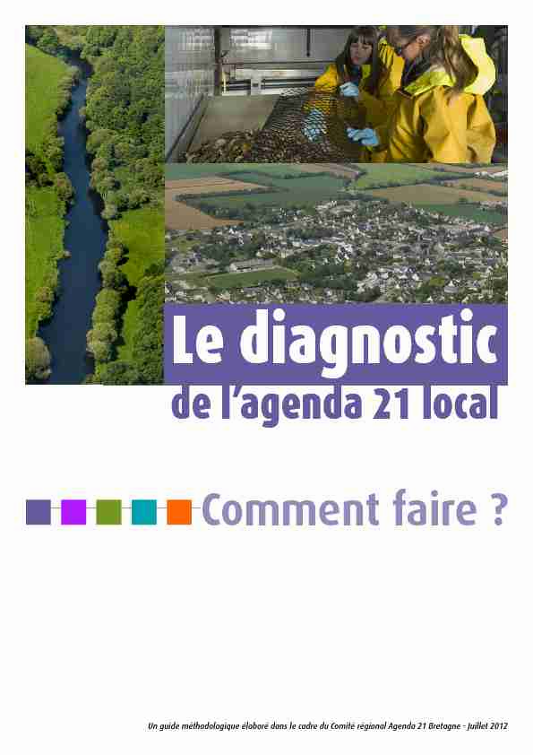 [PDF] Le diagnostic de lAgenda 21 local - comment faire - DREAL Bretagne