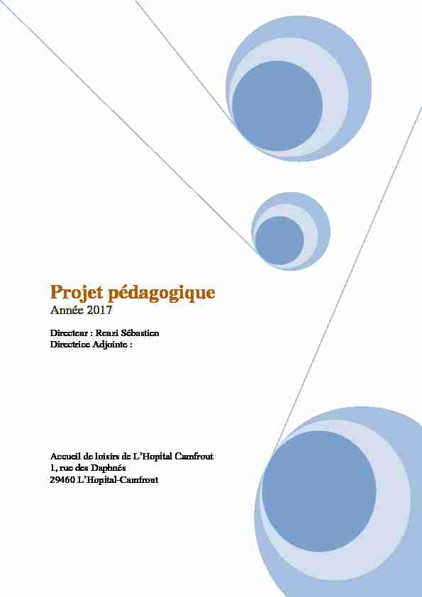 [PDF] Projet pédagogique