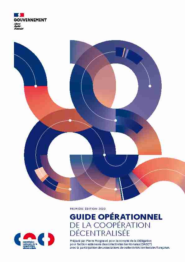 Guide opérationnel de la coopération décentralisée