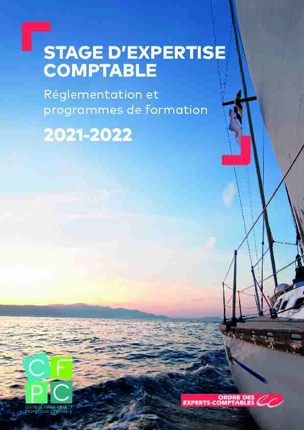 STAGE DEXPERTISE COMPTABLE 2021-2022