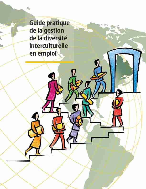 Guide pratique de la gestion de la diversité interculturelle en emploi