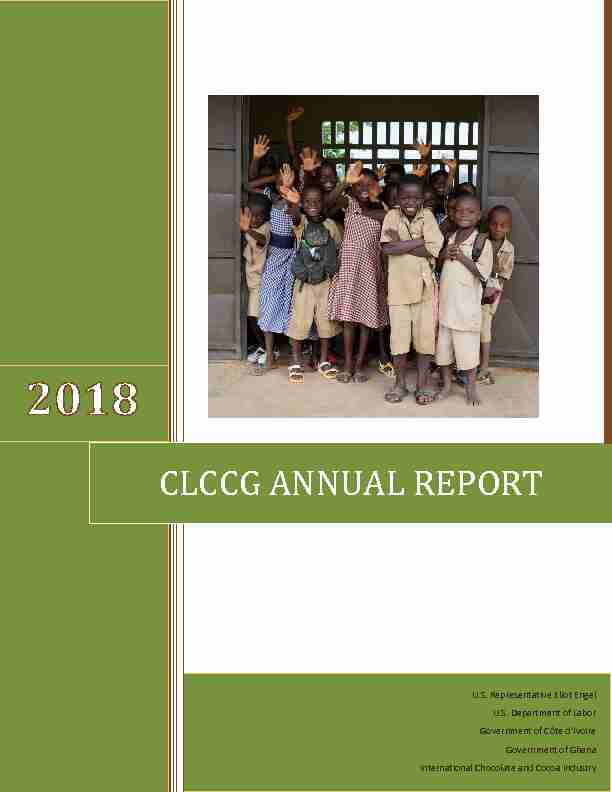 2018 CLCCG Annual Report