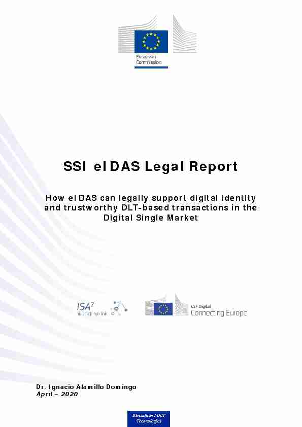 SSI eIDAS Legal Report