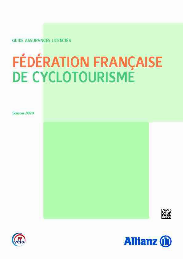 FÉDÉRATION FRANÇAISE DE CYCLOTOURISME