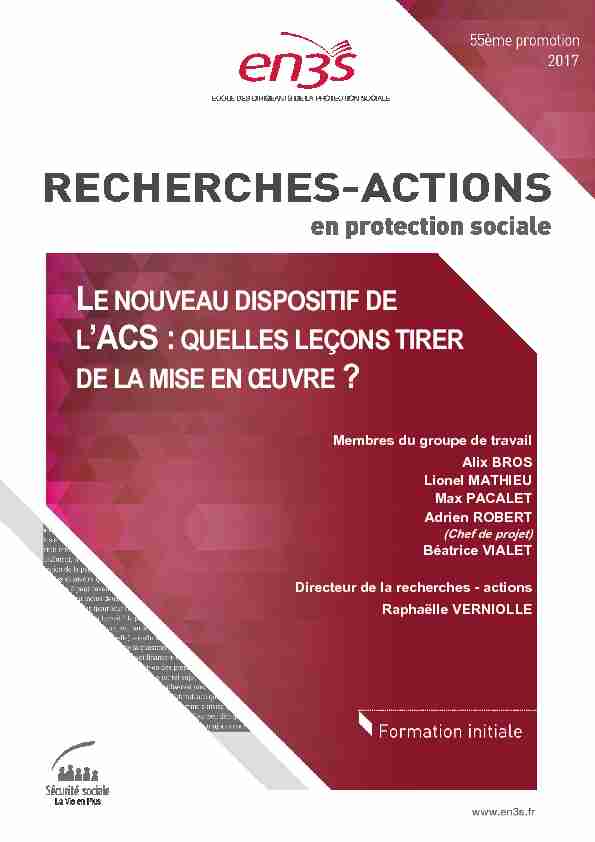 [PDF] LE NOUVEAU DISPOSITIF DE LACS - EN3S