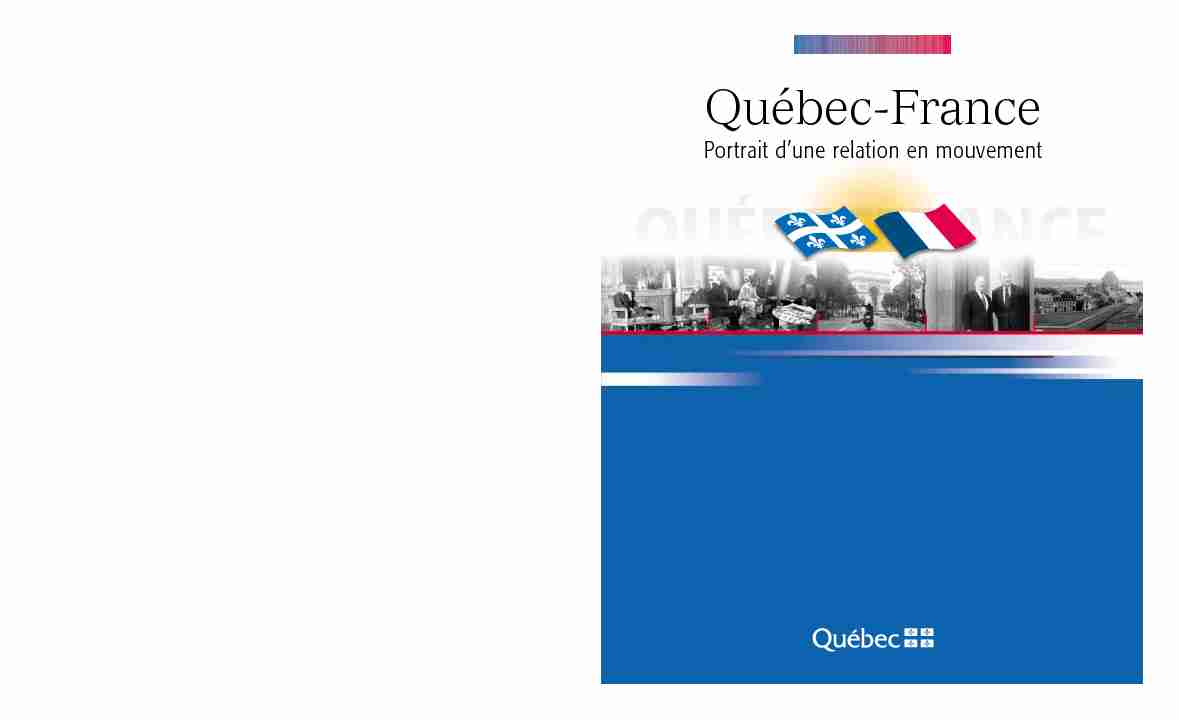 QC Fr C1 C4 6/25/02 11:29 AM Page 1 L Québec-France
