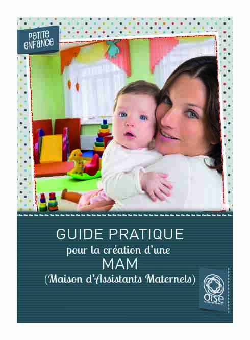 Maisons dAssistants Maternels (MAM) - Guide du porteur de projet