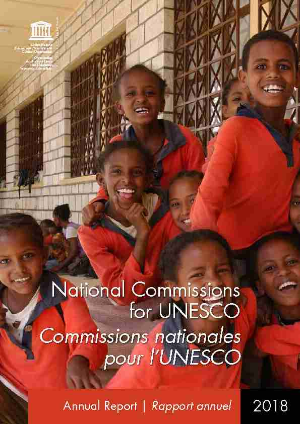 National Commissions for UNESCO Commissions nationales pour l
