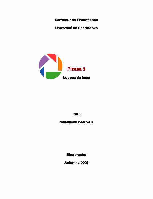 [PDF] Picasa 3 - Amt Multi-Media