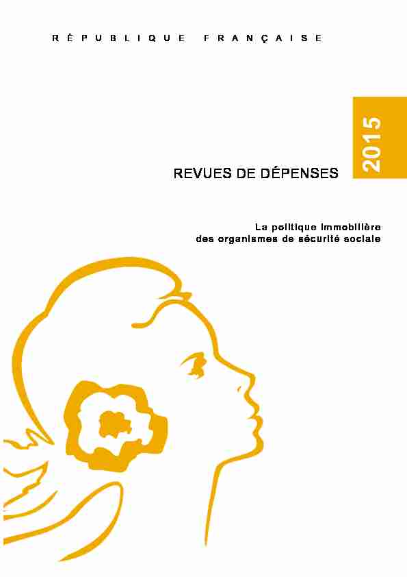 [PDF] REVUES DE DÉPENSES - inspection générale des finances (IGF)