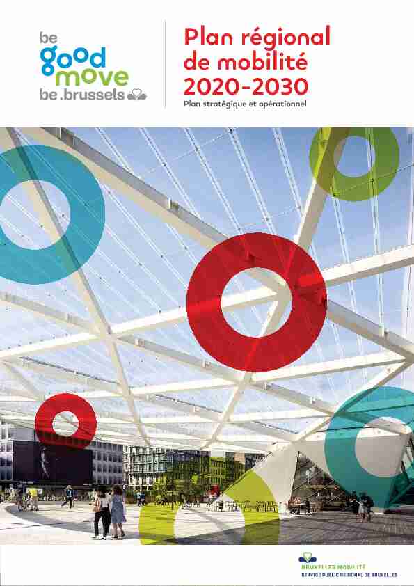 Plan régional de mobilité 2020-2030