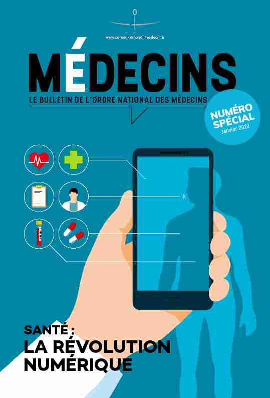 Santé : la révolution numérique