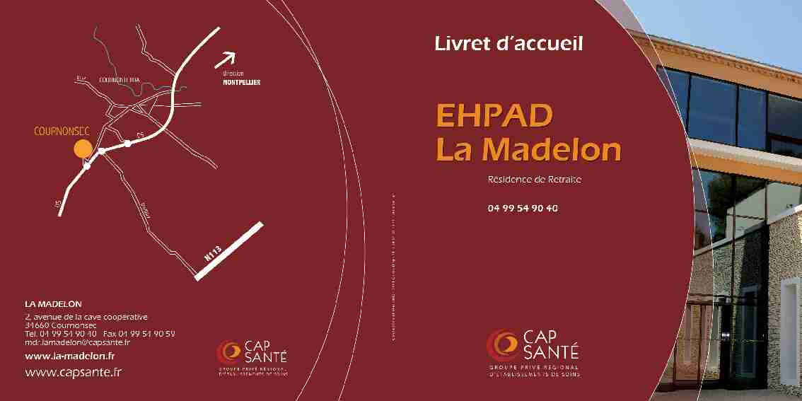 [PDF] livret Madelon Defqxp - Groupe Cap Santé