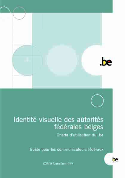Brochure Identit” visuelle F