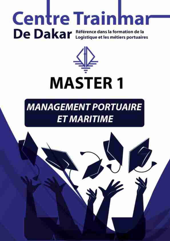 [PDF] master 1 management portuaire - Centre Trainmar de Dakar