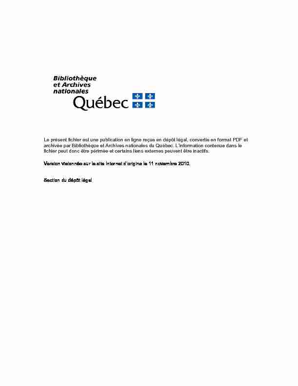 Québec géographique - Géo Info