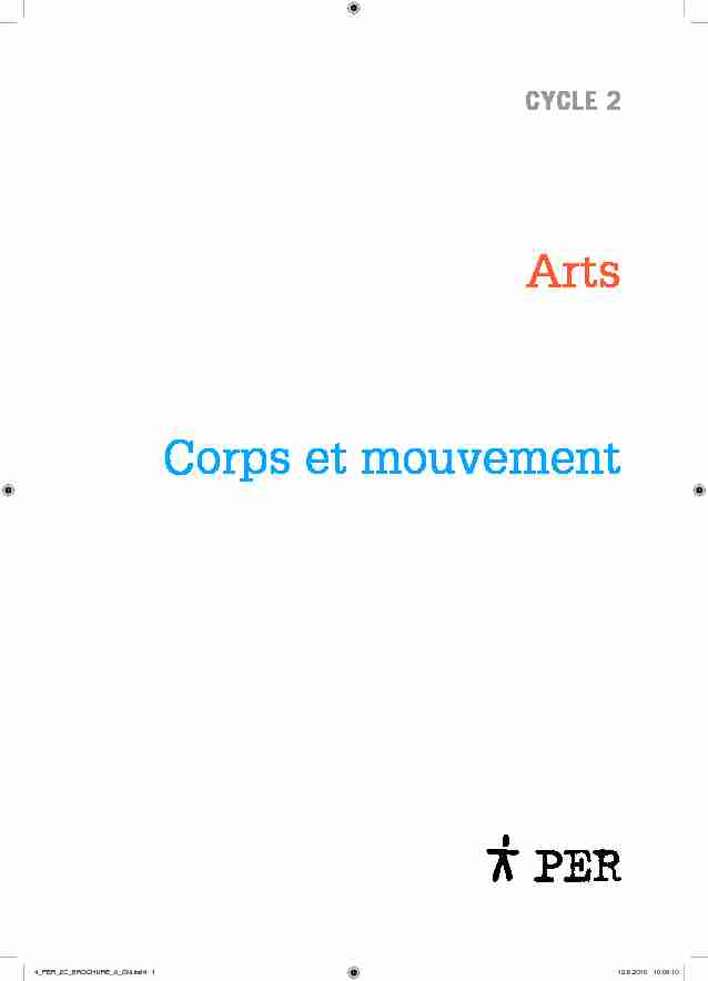 Arts Corps et mouvement