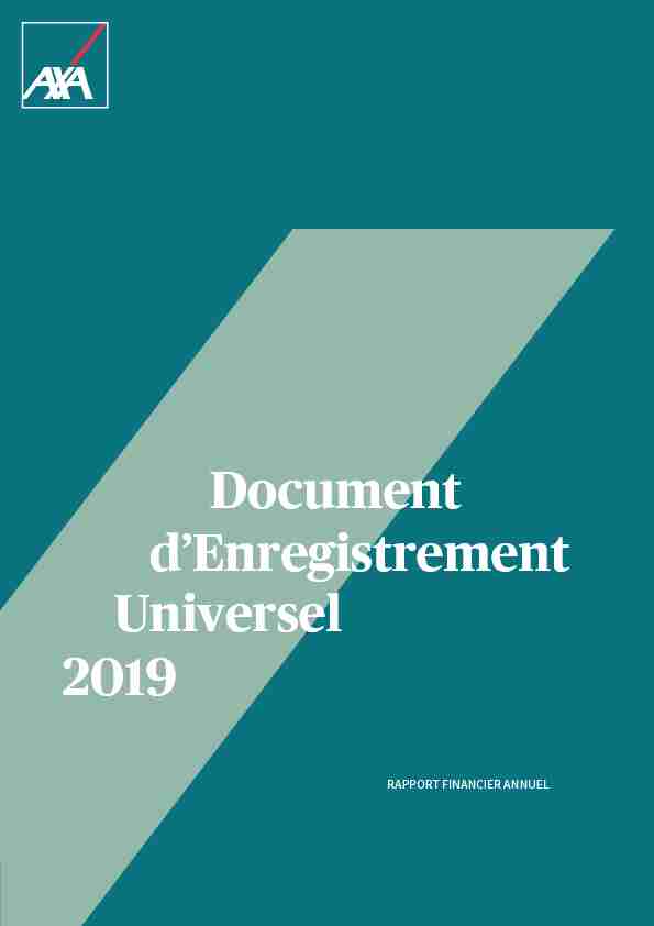 Document 2019 Universel dEnregistrement