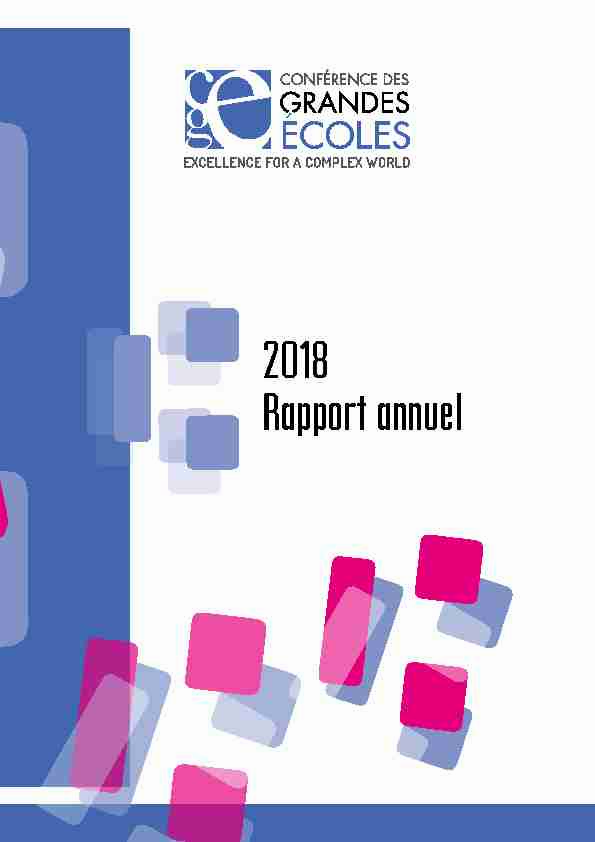 2018 Rapport annuel