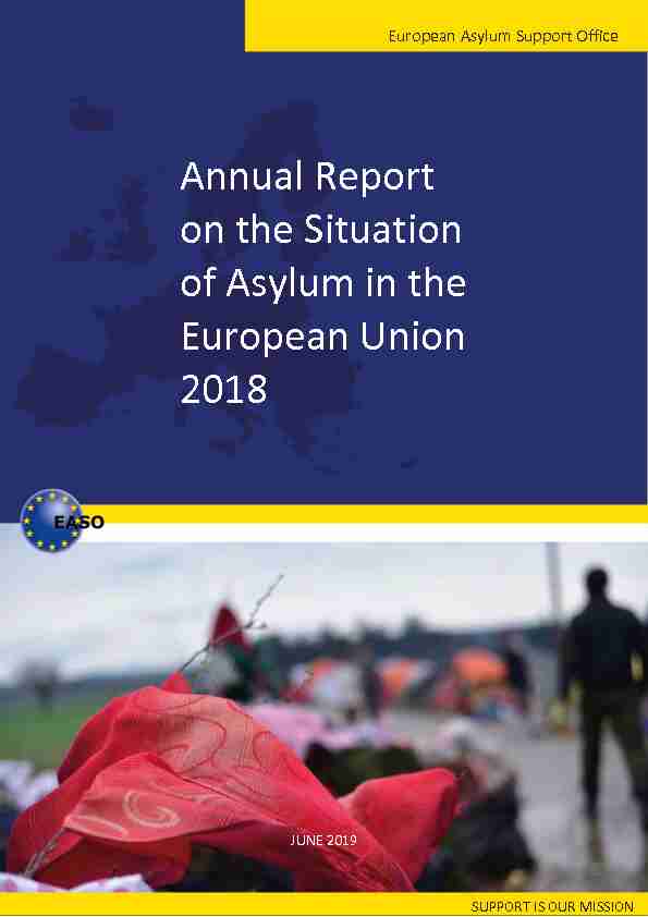 Annual Report on the Situation of Asylum in the European Union 2018