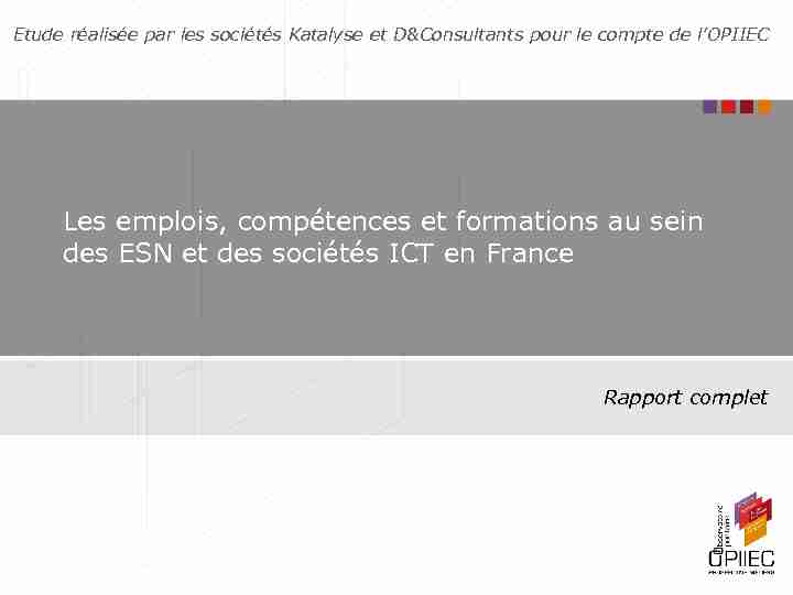 [PDF] Rapport complet - Opiiec