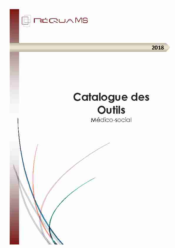 [PDF] Catalogue des Outils - RéQua