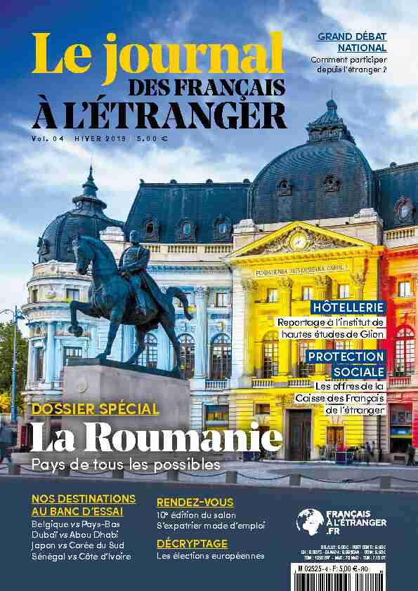 [PDF] La Roumanie - Journal des Français à létranger