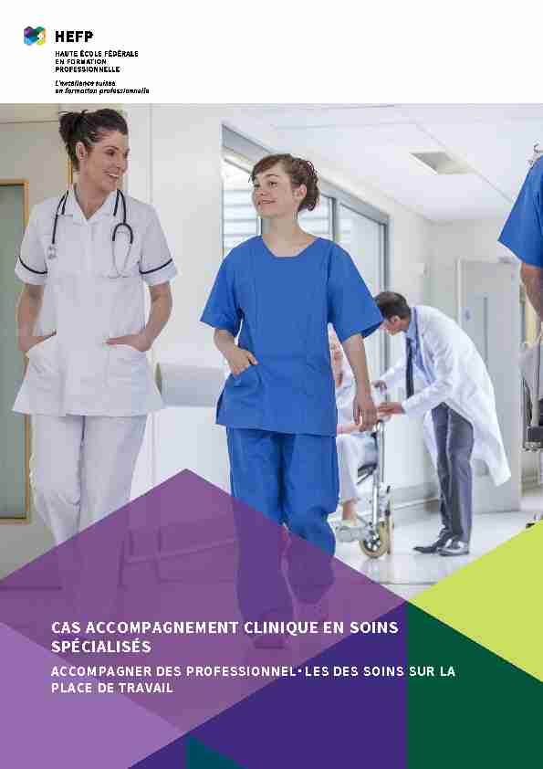 CAS Accompagnement clinique en soins spécialisés
