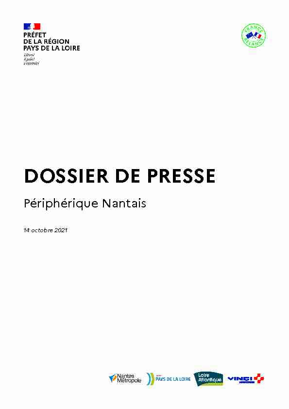 DOSSIER DE PRESSE - Périphérique Nantais