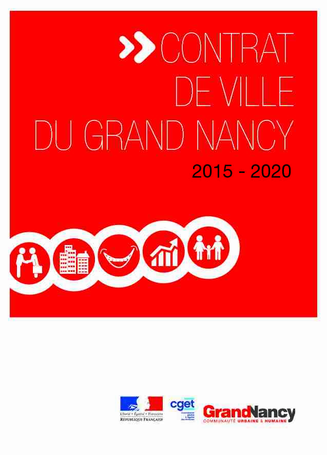 Contrat de Ville 2015-2020