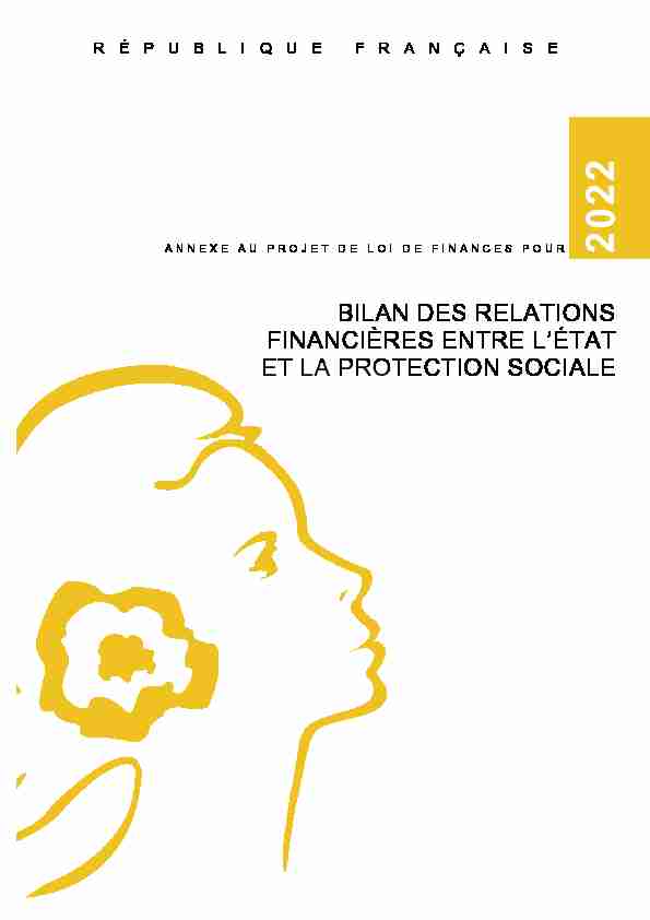 Bilan des relations financières entre lÉtat et la protection sociale