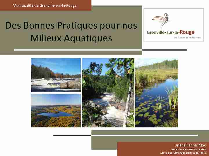 [PDF] Des Bonnes Pratiques pour nos Milieux Aquatiques