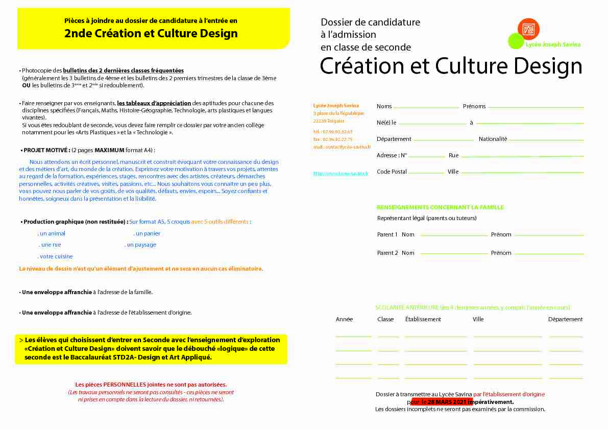 Création et Culture Design