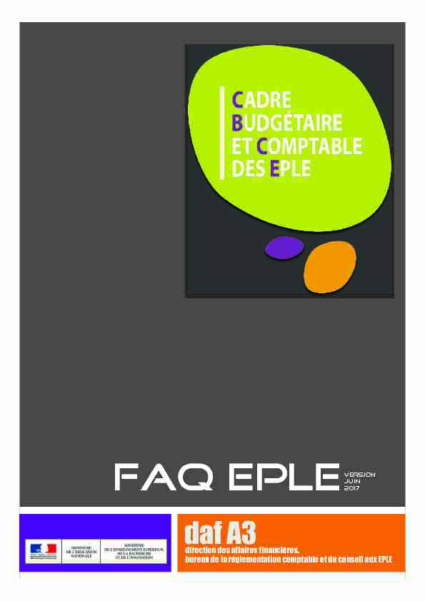 FAQ EPLE