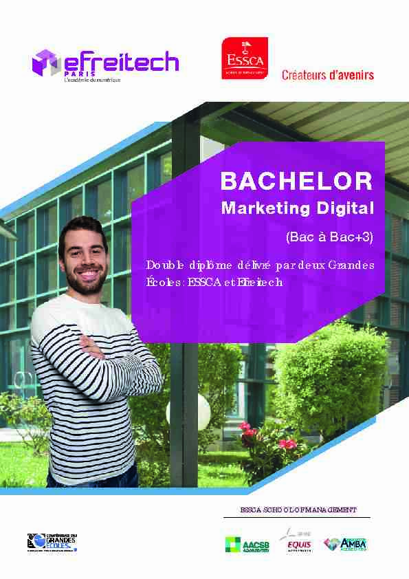 BACHELOR - Marketing Digital