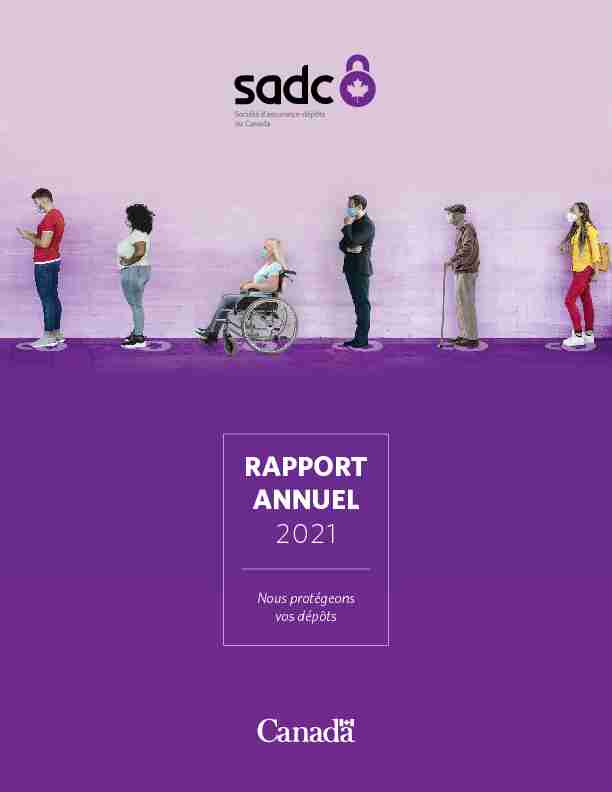 SADC Rapport annuel 2021