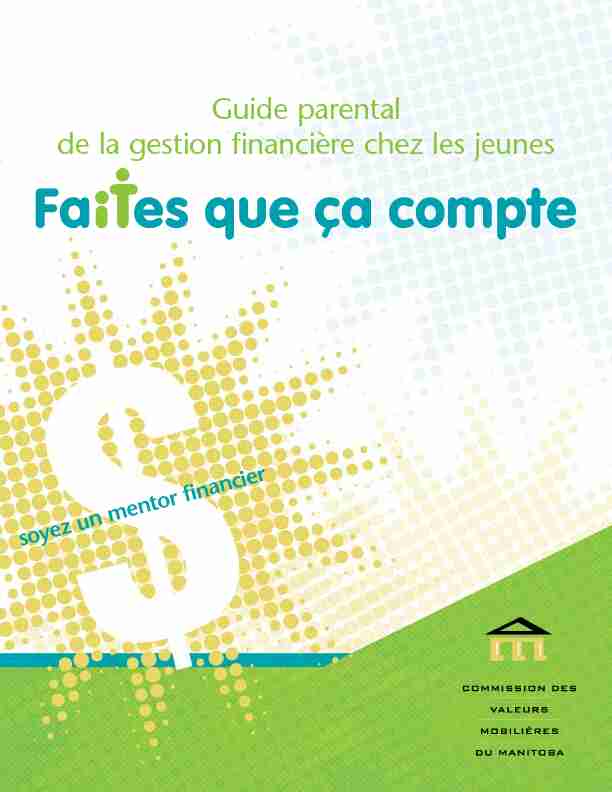 Guide parental de la gestion financière chez les jeunes