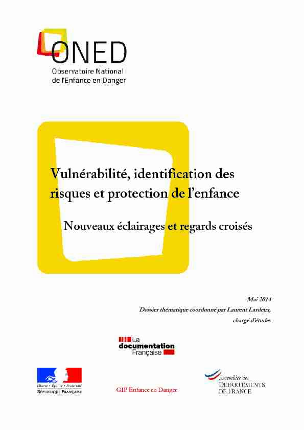 [PDF] Vulnérabilité, identification des risques et protection  - Vie publique