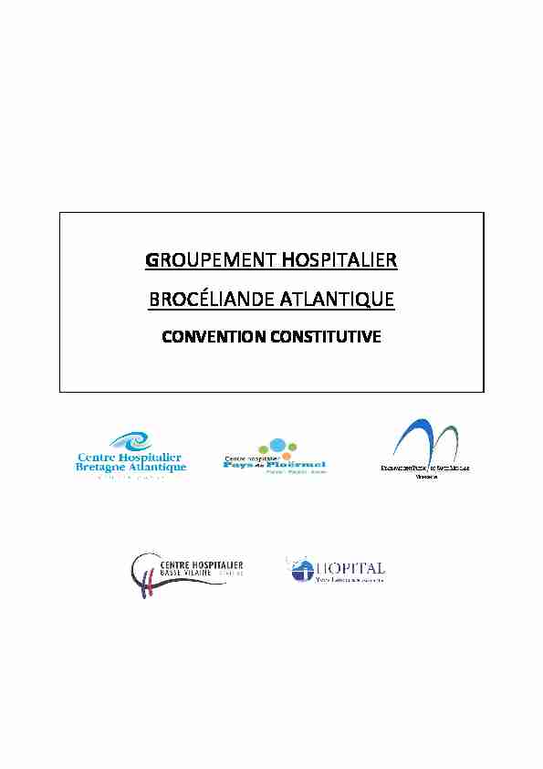 [PDF] GROUPEMENT HOSPITALIER BROCÉLIANDE  - ARS Bretagne